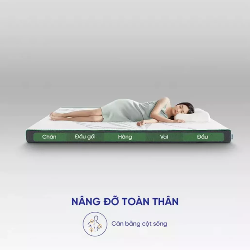 Nệm cao su thiên nhiên Gummi Premium