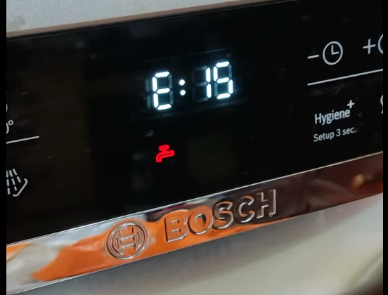 Nguyên Nhân Và Cách Khắc Phục Biểu Tượng Vòi Nước Đỏ Trên Máy Rửa Bát Bosch