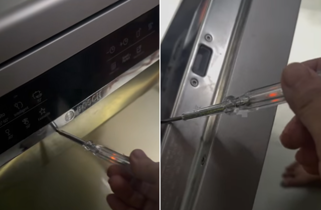 Giải Quyết Hiện Tượng Giật Điện Từ Máy Rửa Bát Bosch