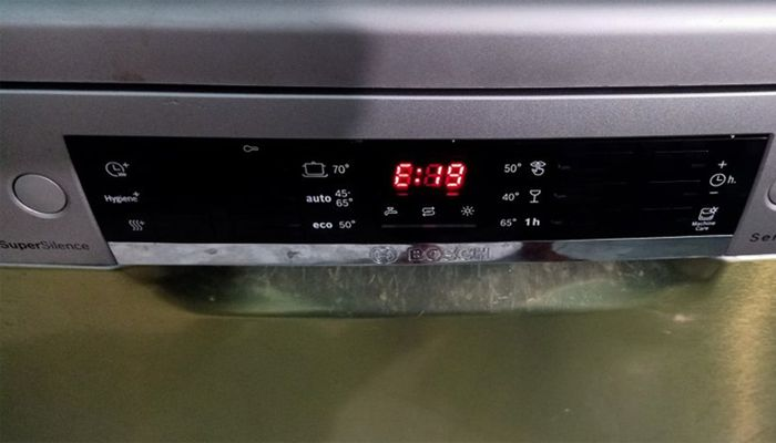 Khám Phá 5 Mã Lỗi Thường Gặp Trên Máy Rửa Bát Bosch và Cách Khắc Phục