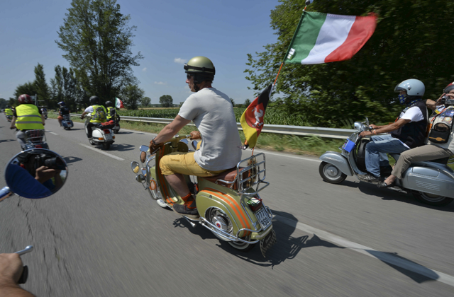 Rome Tổ Chức Lễ Kỷ Niệm 80 Năm Vespa: Một Sự Kiện Đáng Nhớ