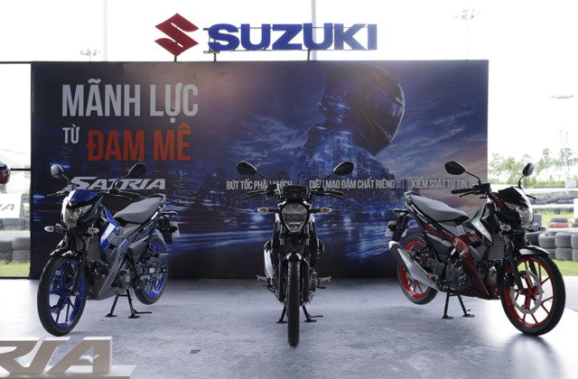 Khám Phá Satria Mới Của Suzuki: Thiết Kế Mạnh Mẽ và Công Nghệ Tiên Tiến
