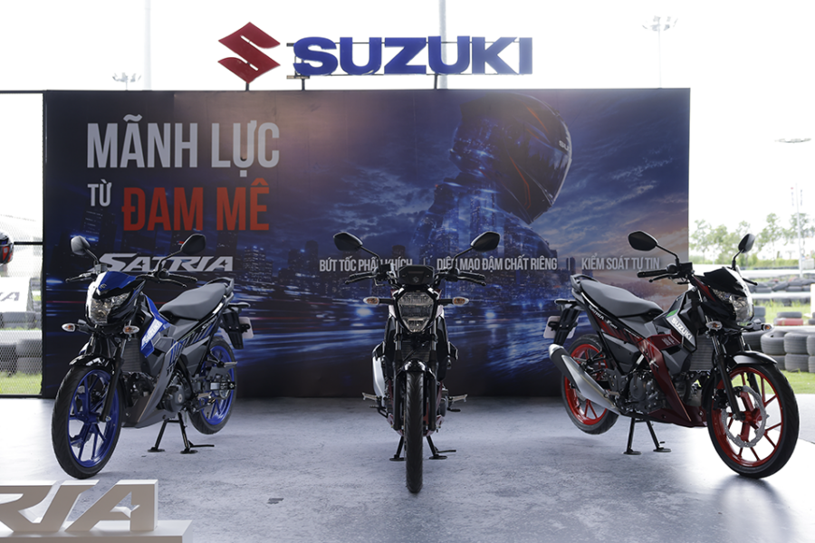 Khám Phá Satria Mới Của Suzuki: Thiết Kế Mạnh Mẽ và Công Nghệ Tiên Tiến