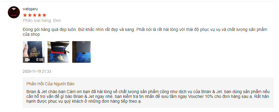 Đánh Giá Chi Tiết Bút Ký Brian & Jet BJ003: Đẳng Cấp Hay Chỉ Quảng Cáo? 7 Review bút ký BJ003