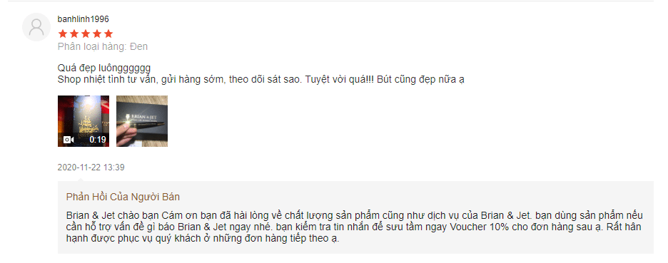 Đánh Giá Chi Tiết Bút Ký Brian & Jet BJ003: Đẳng Cấp Hay Chỉ Quảng Cáo? 6 Đánh giá bút ký BJ003