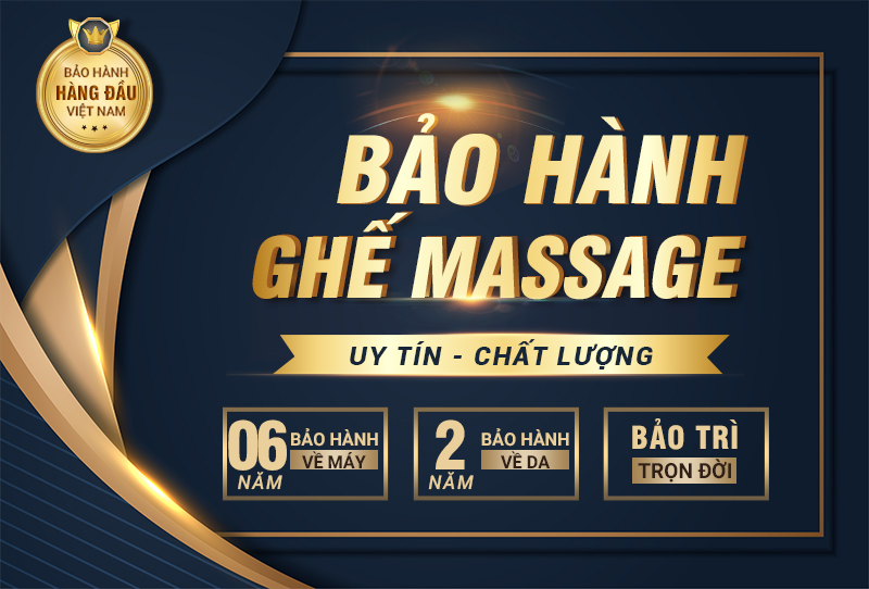 7 tiêu chuẩn quan trọng để lựa chọn ghế massage chất lượng 4 Đừng bỏ qua yếu tố bảo hành